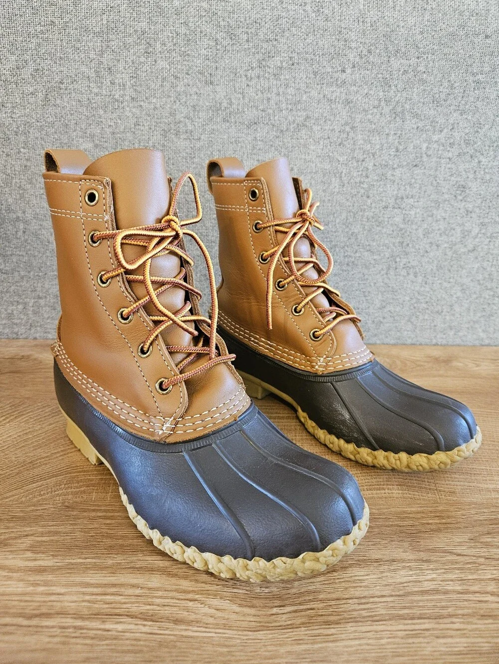L.L. Bean Boot Tan/Bean Boot Brown/Gum Size 7M